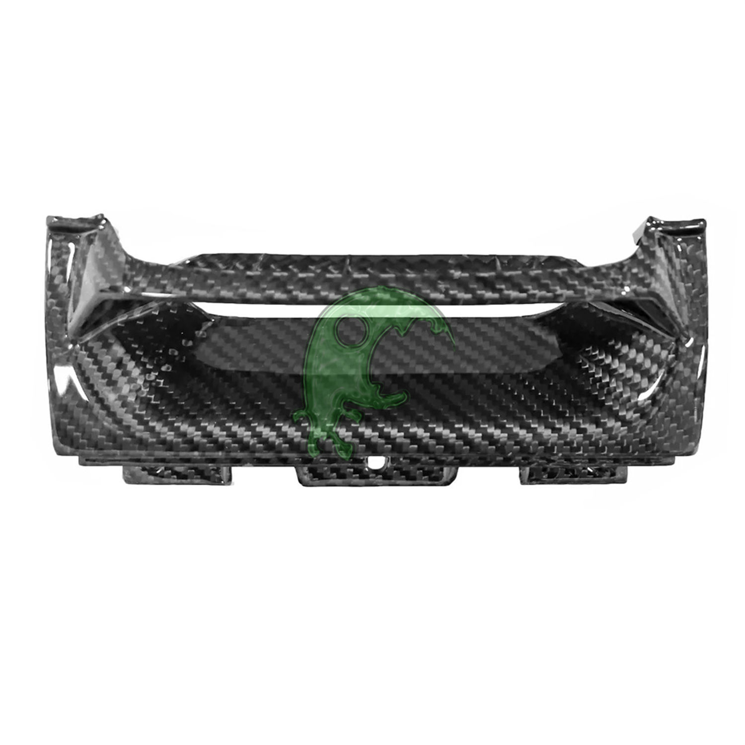 Dry Carbon Fiber Center Display Dash Trim Interior Kit for Lamborghini Huracan LP580/LP610/EVO/Tecnica (Replacement Parts)