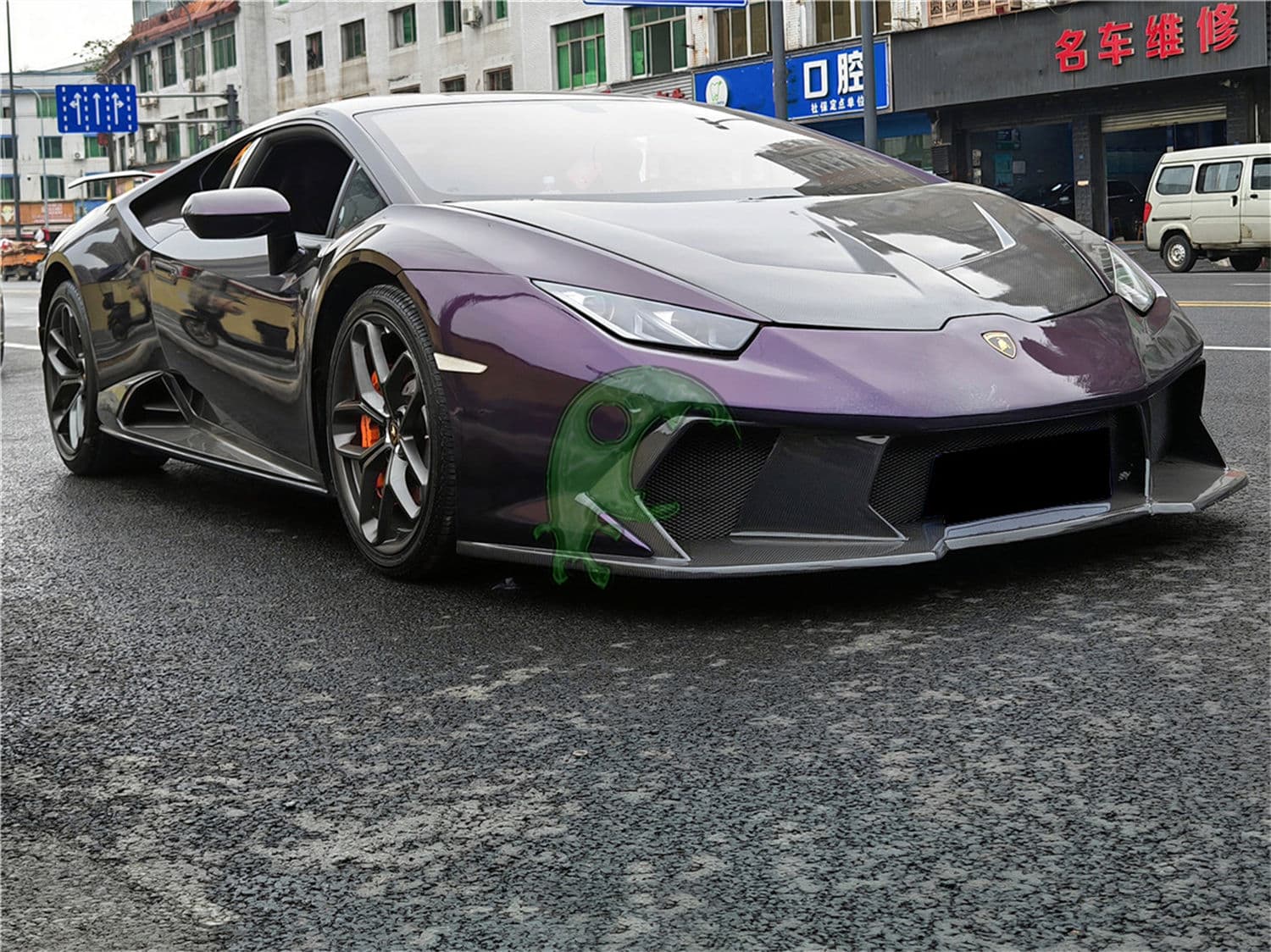 STO Style Dry Carbon Fiber Side Skirt For Lamborghini Huracan LP610-4 LP580 EVO