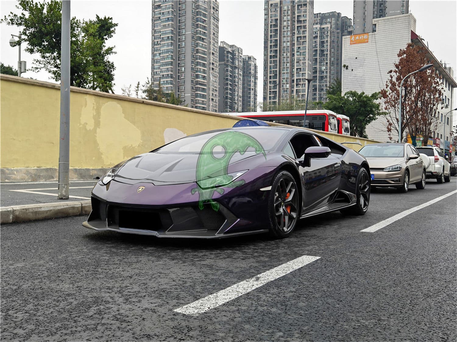 STO Style Dry Carbon Fiber Side Skirt For Lamborghini Huracan LP610-4 LP580 EVO