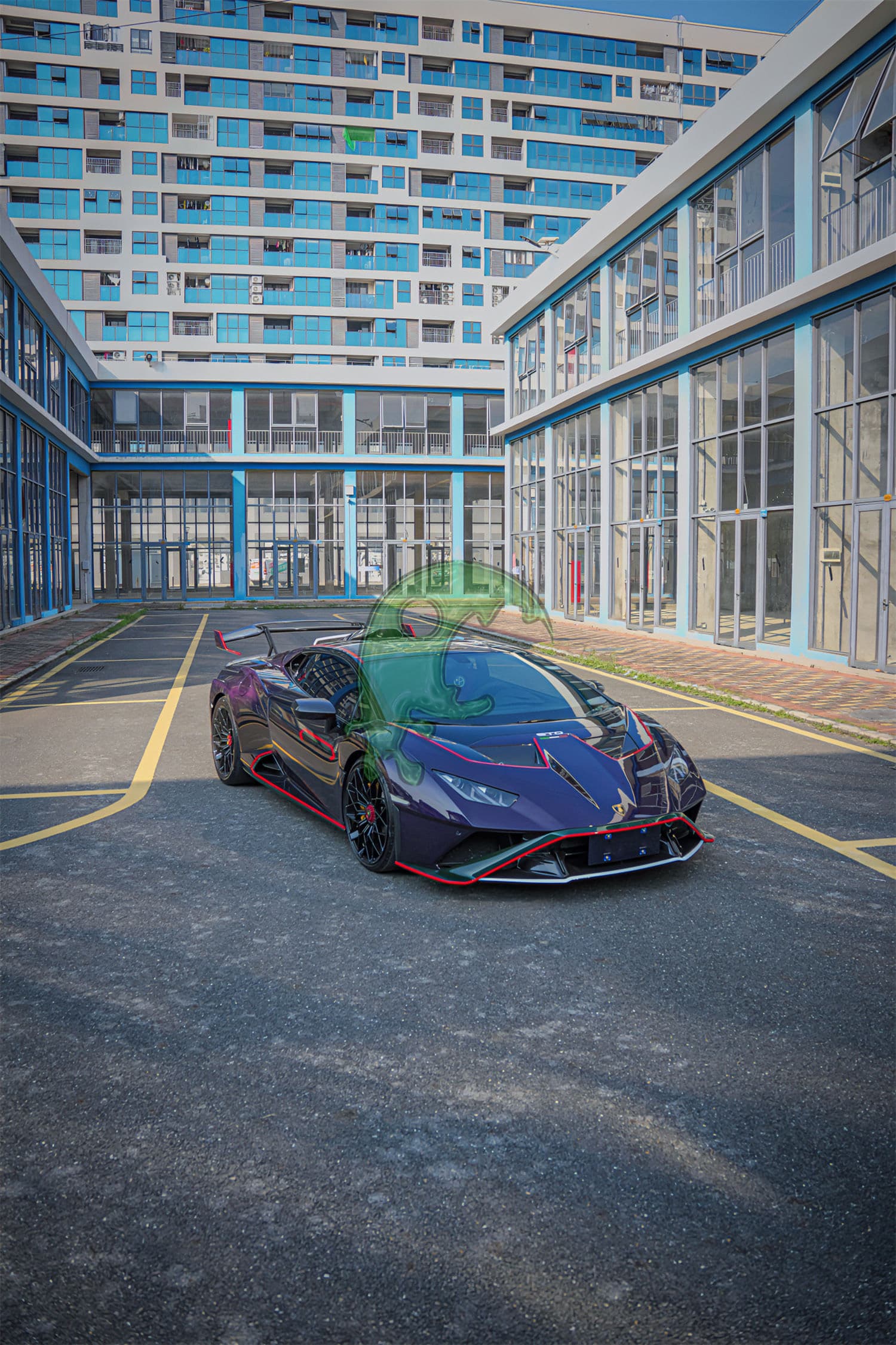 STO Style Full Dry Carbon Fiber Complete Body Kit For Lamborghini Huracan LP610 LP580 EVO CONVERT FACELIFT UPGRADE STO