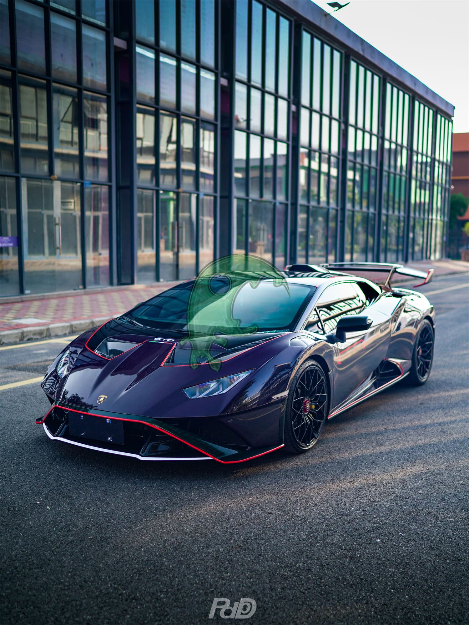 STO Style Full Dry Carbon Fiber Complete Body Kit For Lamborghini Huracan LP610 LP580 EVO CONVERT FACELIFT UPGRADE STO