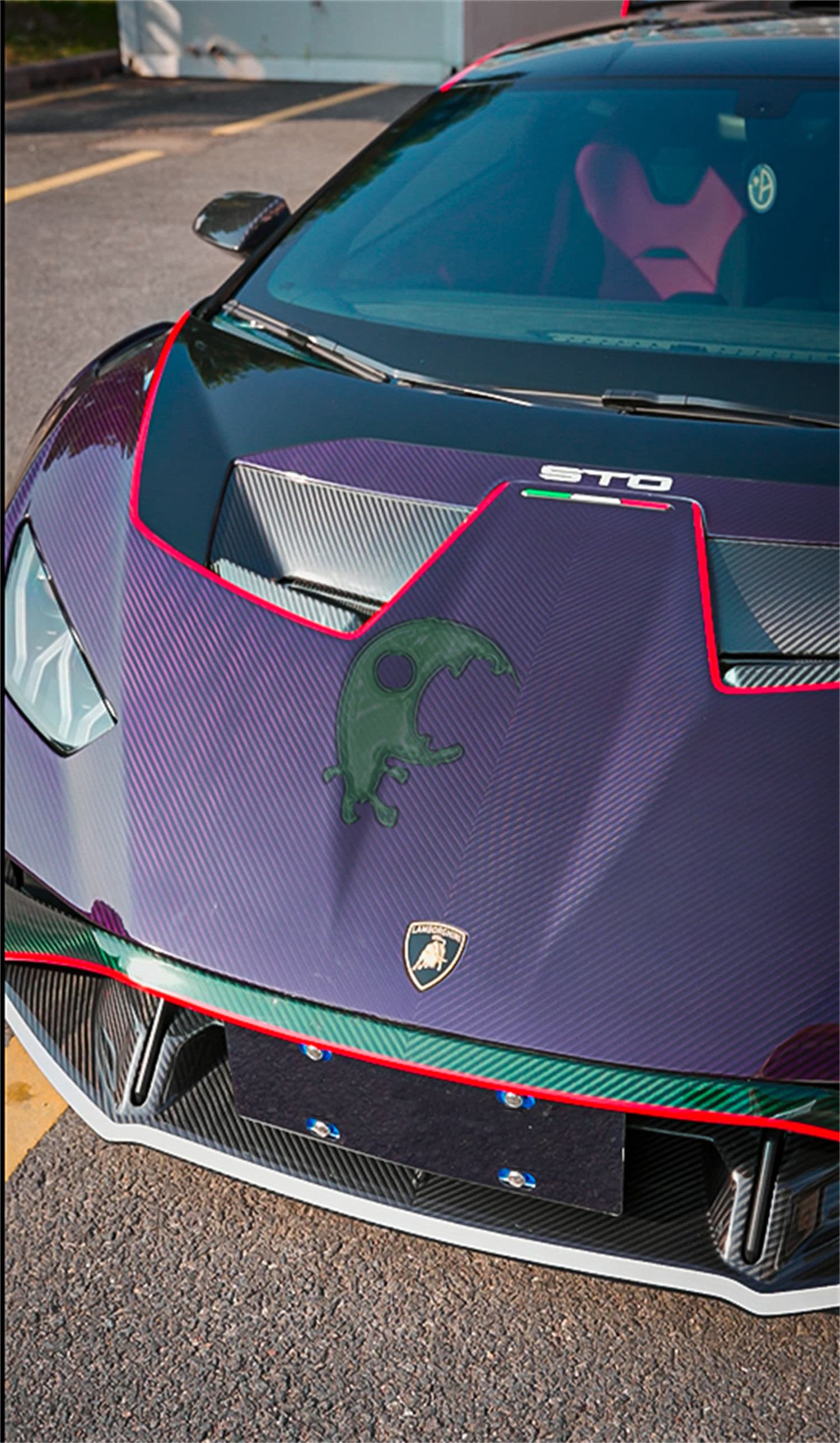 STO Style Full Dry Carbon Fiber Complete Body Kit For Lamborghini Huracan LP610 LP580 EVO CONVERT FACELIFT UPGRADE STO