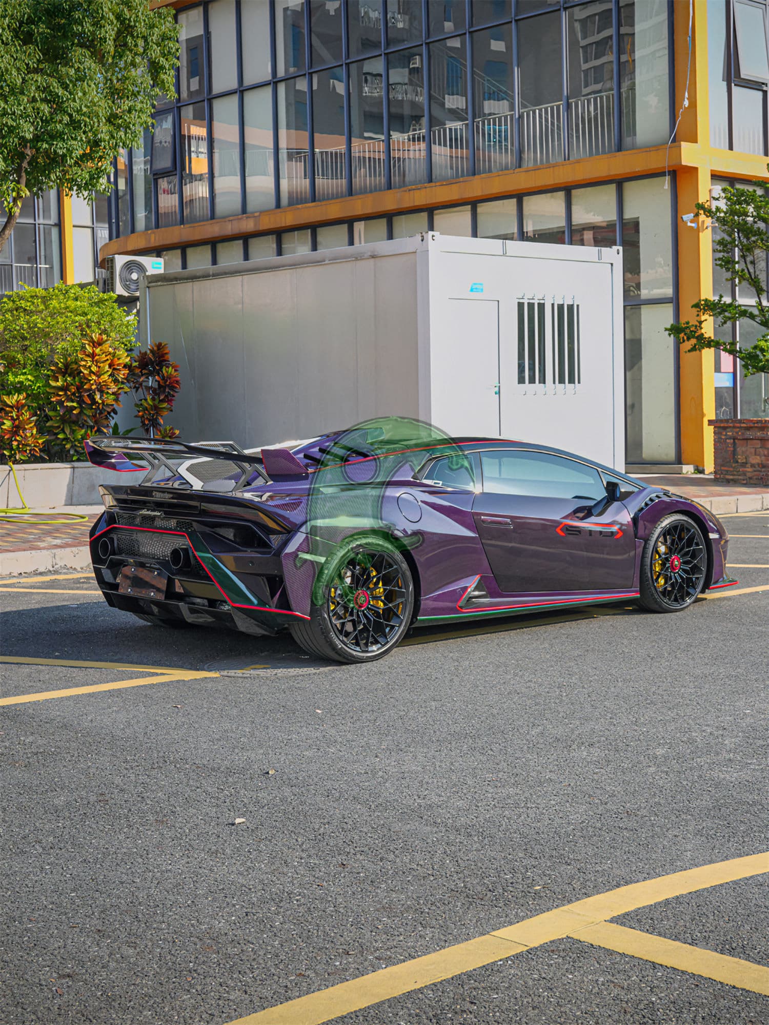STO Style Full Dry Carbon Fiber Complete Body Kit For Lamborghini Huracan LP610 LP580 EVO CONVERT FACELIFT UPGRADE STO