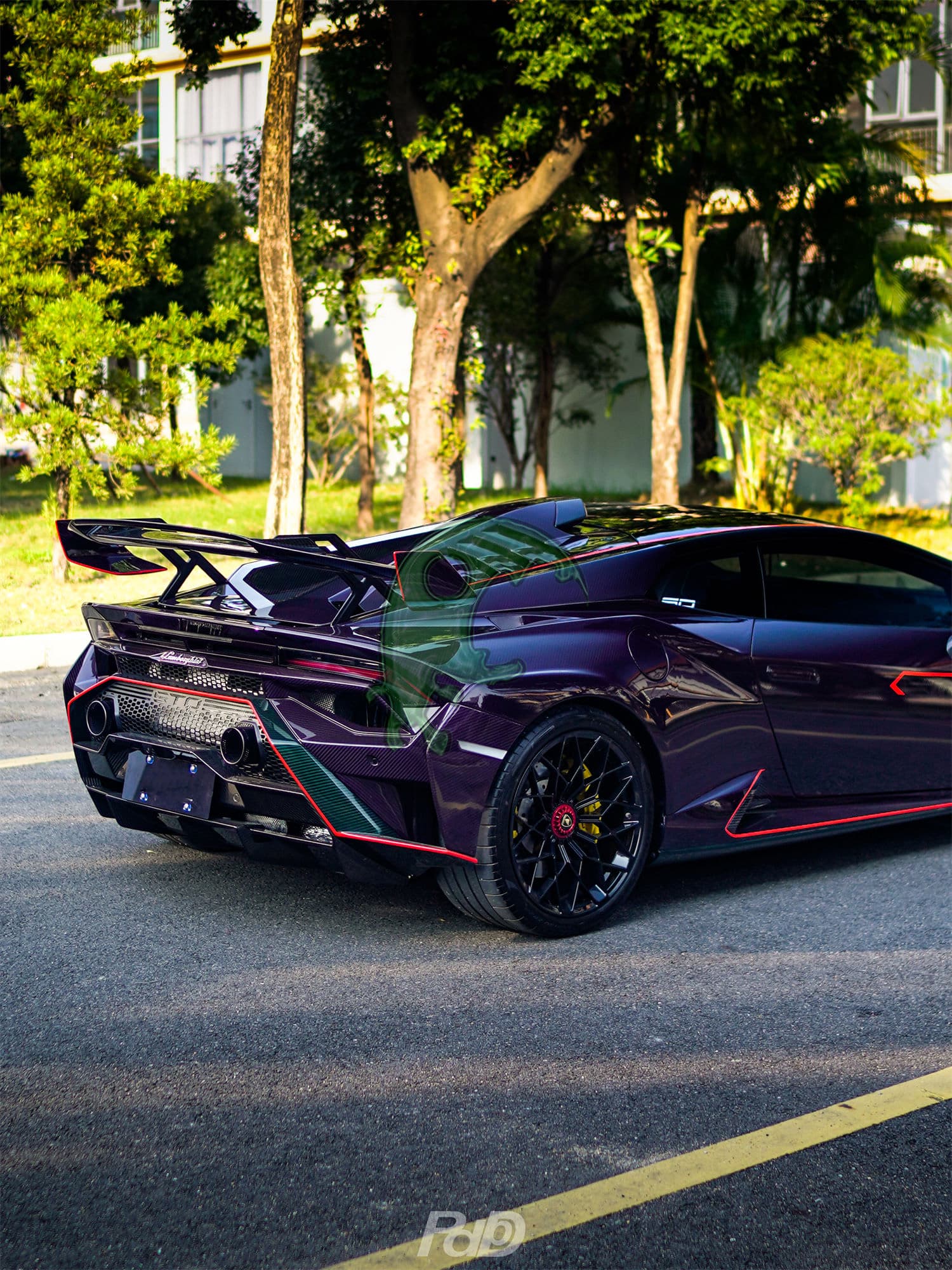 STO Style Full Dry Carbon Fiber Complete Body Kit For Lamborghini Huracan LP610 LP580 EVO CONVERT FACELIFT UPGRADE STO