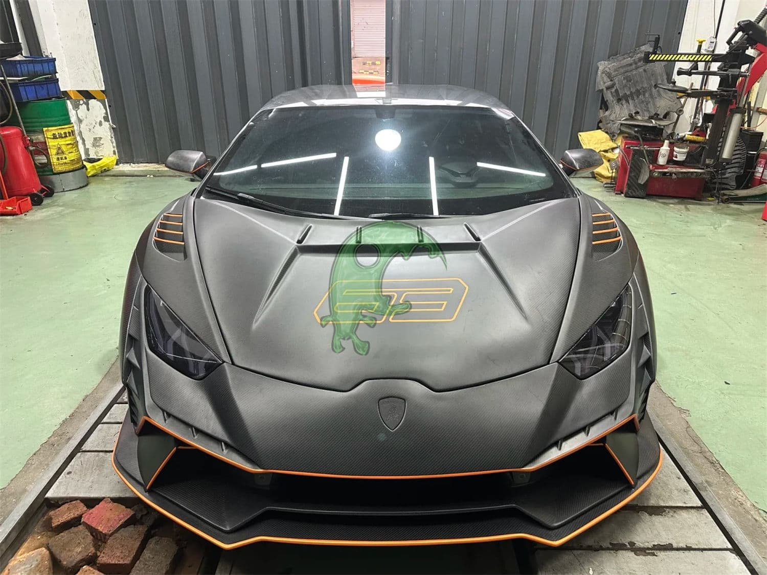 Tecnica Dry Carbon Fiber Full Body Kit For Lamborghini Huracan LP610 LP580 EVO conversion facelift upgrade change bodykit
