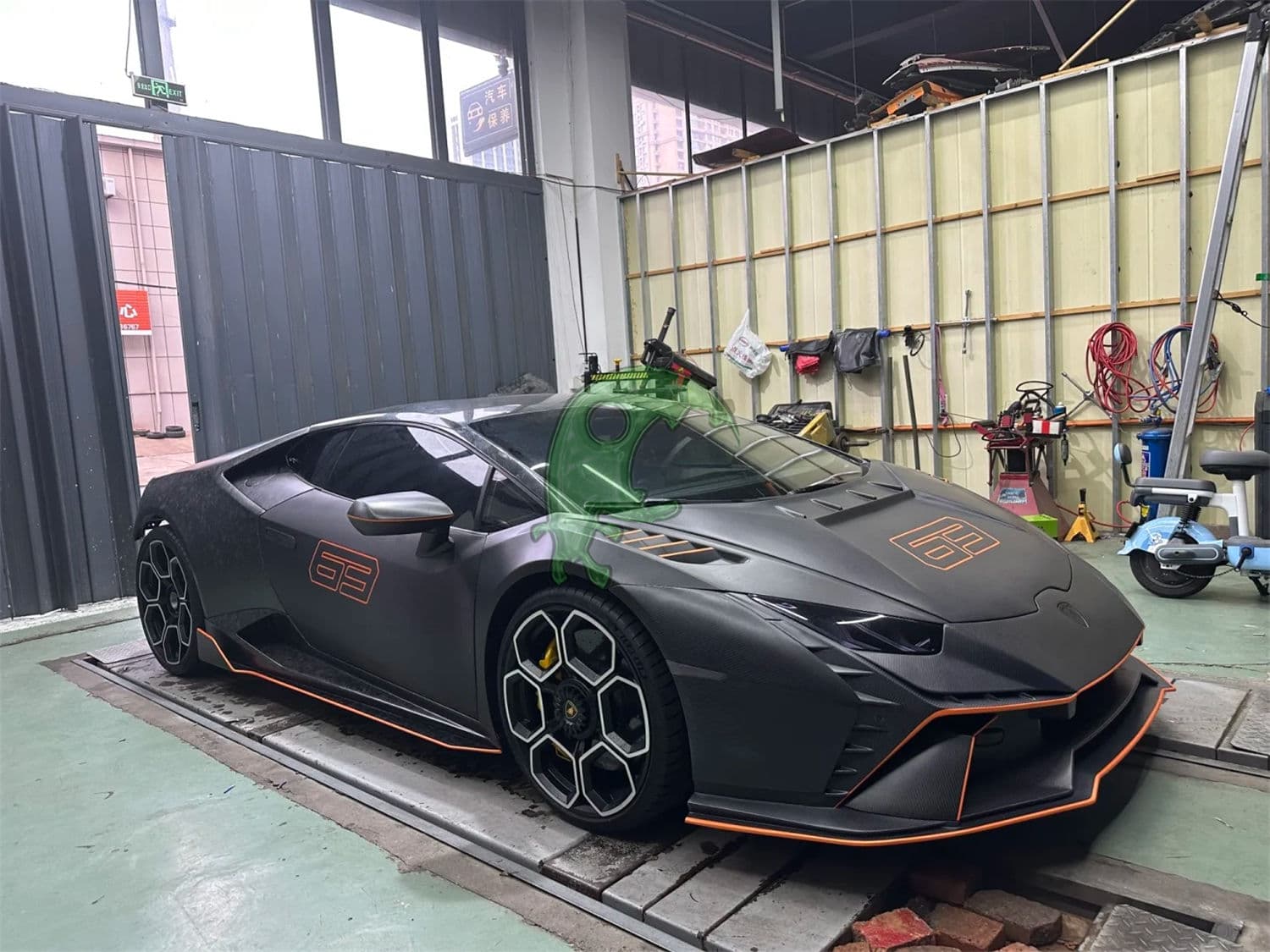 Tecnica Dry Carbon Fiber Full Body Kit For Lamborghini Huracan LP610 LP580 EVO conversion facelift upgrade change bodykit