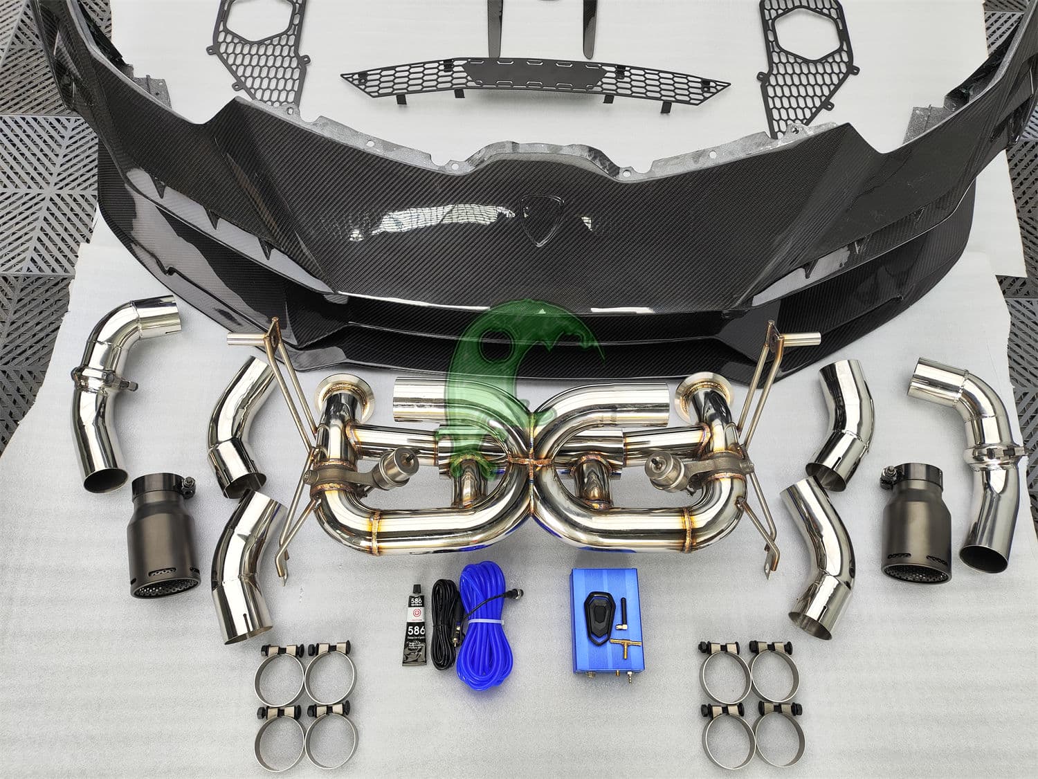 Tecnica Dry Carbon Fiber Full Body Kit For Lamborghini Huracan LP610 LP580 EVO conversion facelift upgrade change bodykit
