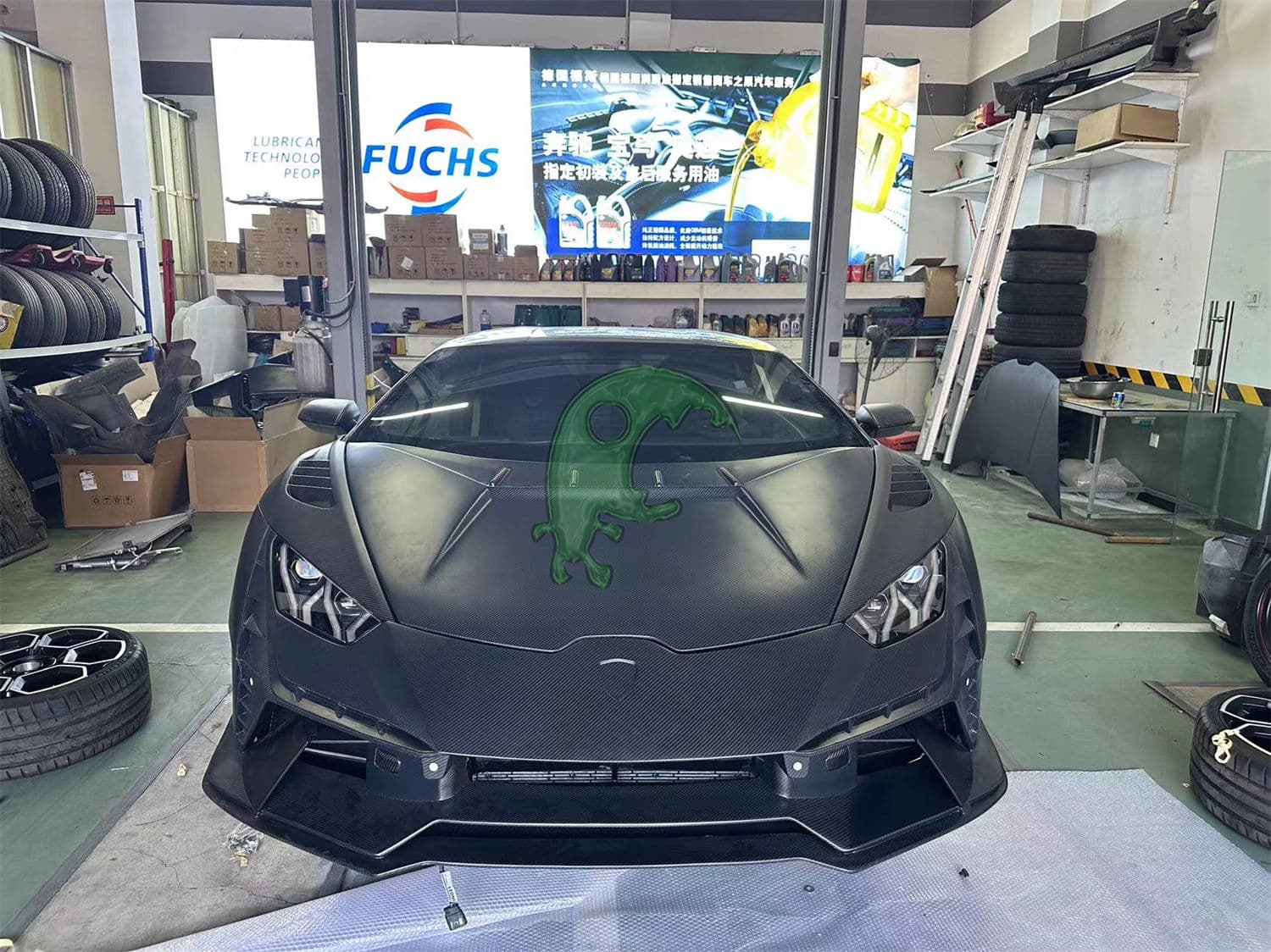 Tecnica Dry Carbon Fiber Full Body Kit For Lamborghini Huracan LP610 LP580 EVO conversion facelift upgrade change bodykit