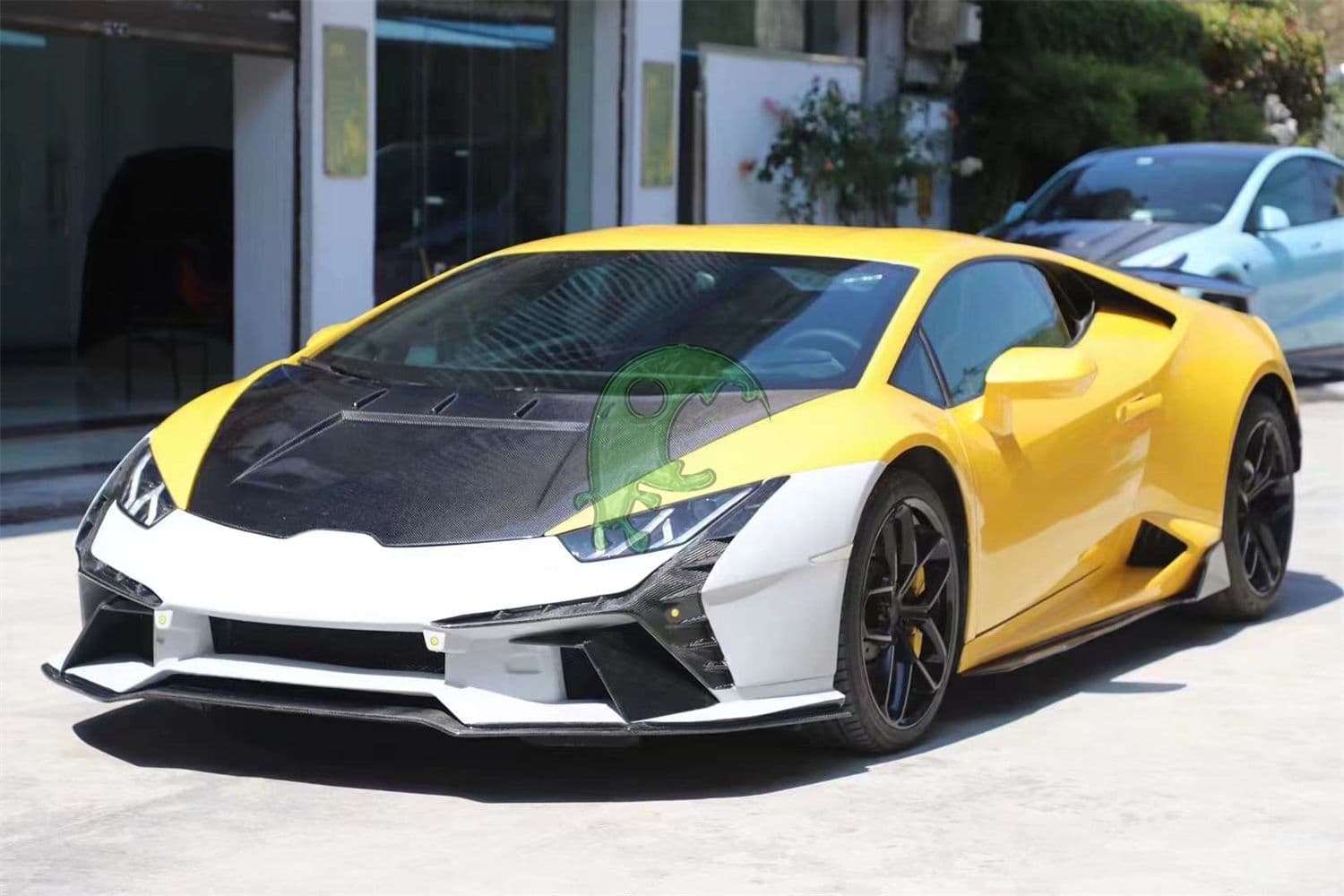 Tecnica Dry Carbon Fiber Full Body Kit For Lamborghini Huracan LP610 LP580 EVO conversion facelift upgrade change bodykit