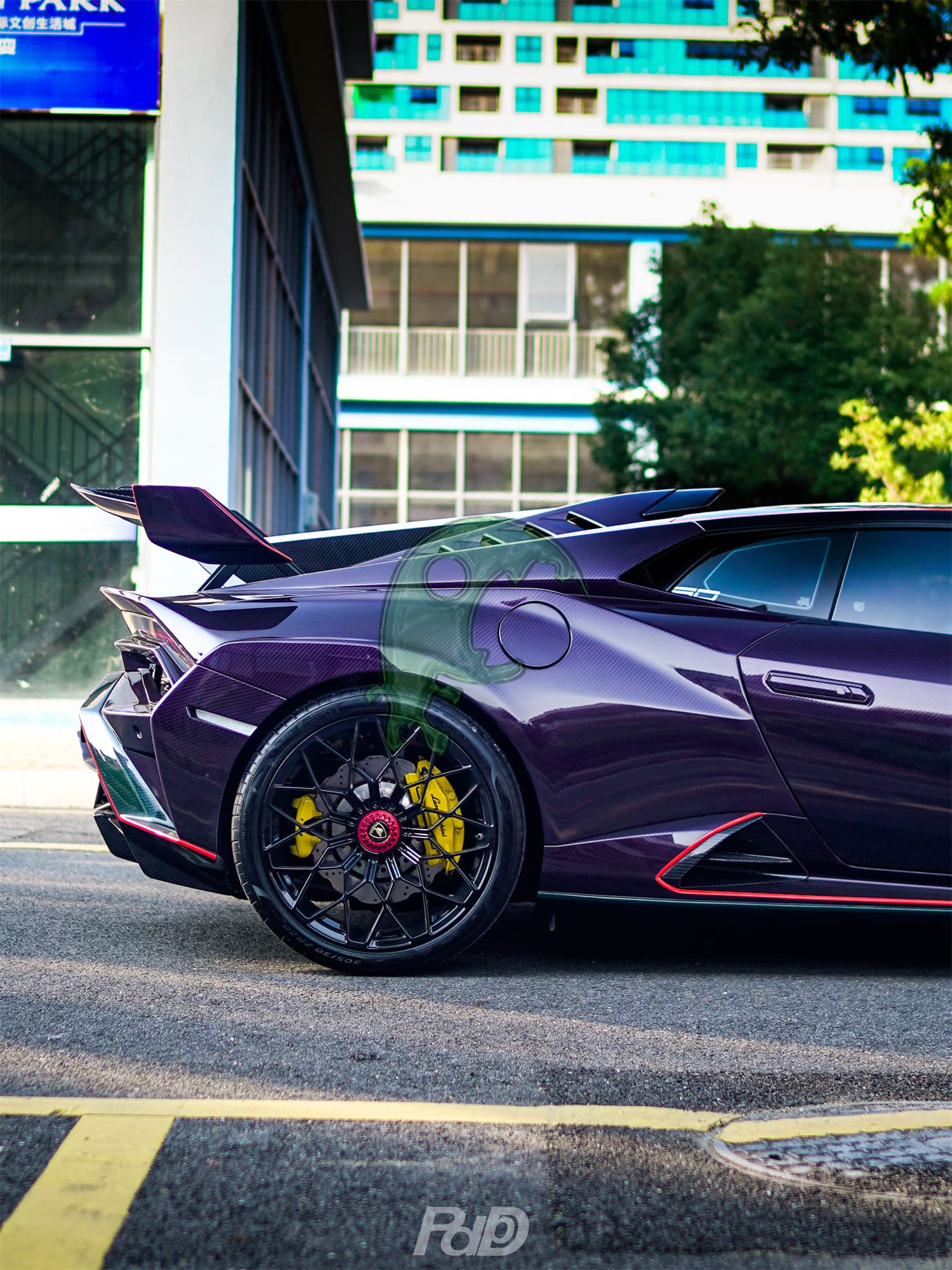 Dry Carbon Fiber Side Skirt for Lamborghini Huracan LP610/LP580/EVO | Tecnica Style
