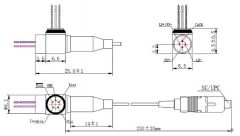 2.5G DFB 1310T/1490R PIN-STIA SC/UPC 230mm GPON ONU BOB BOSA