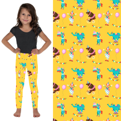 Yellow Circus Kids Leggings