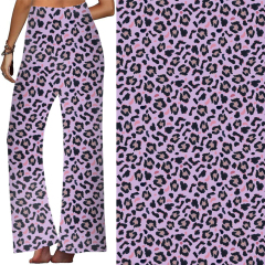 Purple leopard print Lounge pants