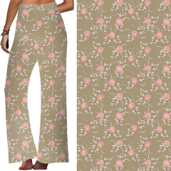 Pale green rose lounge Pants