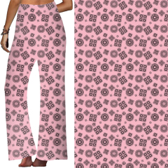 Pink background pattern Lounge pants