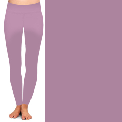 Purple Soild leggings
