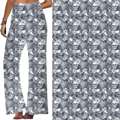 Skull with gray background lounge pant