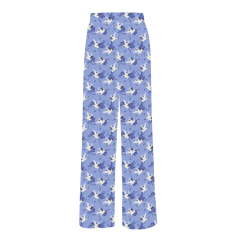 Blue-Swan printing-lounge pant