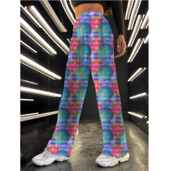 Tie-dye kaleidoscope-lounge pant