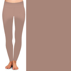 Brown high waist leggings