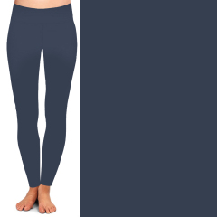 Dark blue high waist leggings