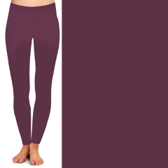 Purple high waist leggings
