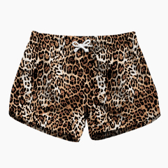 Women's Leopard print Summer Comfortable Shorts