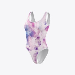 White Background Marble Prints Bodysuits