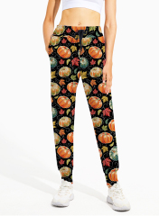 Halloween prints full length joggers