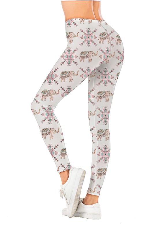 Custom high stretch printed leggings