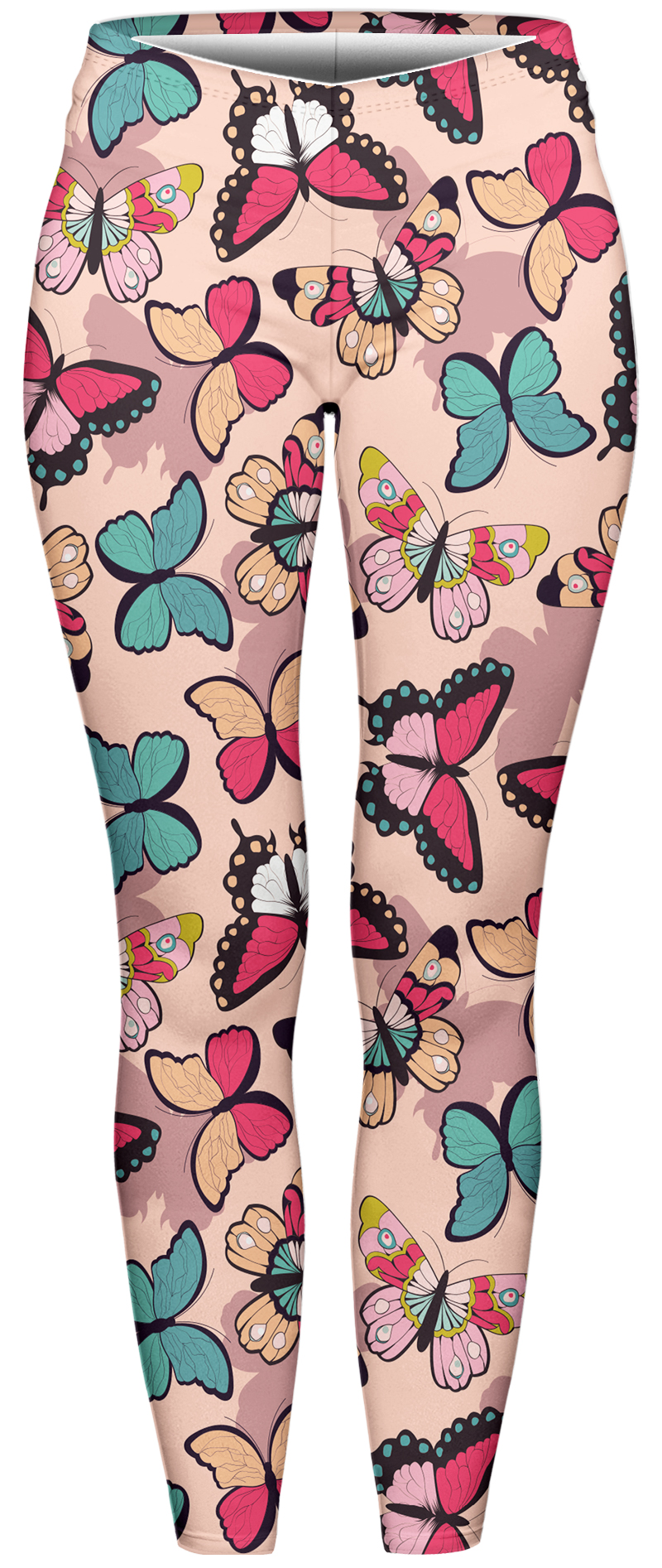 Custom printed leggings