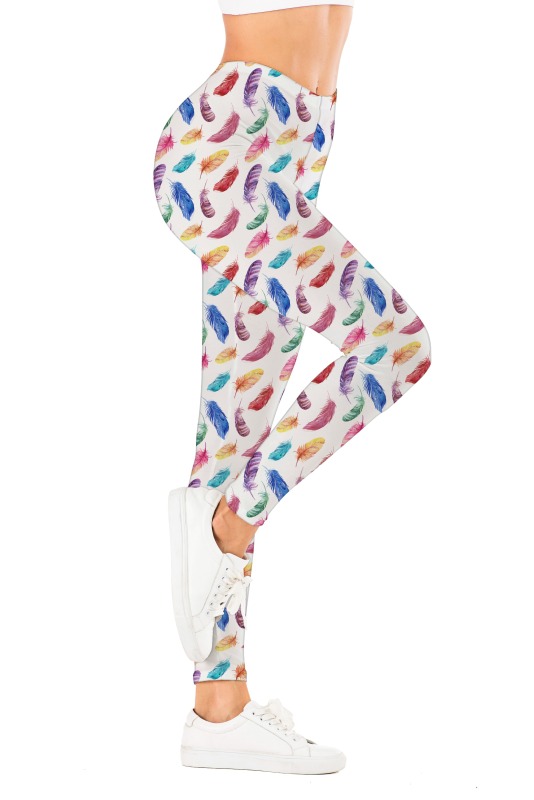 Custom high stretch printed leggings