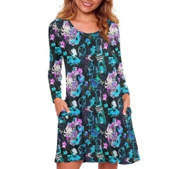 Double pocket casual dress