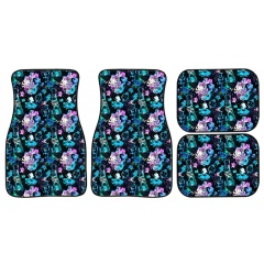 Car mat four-piece set