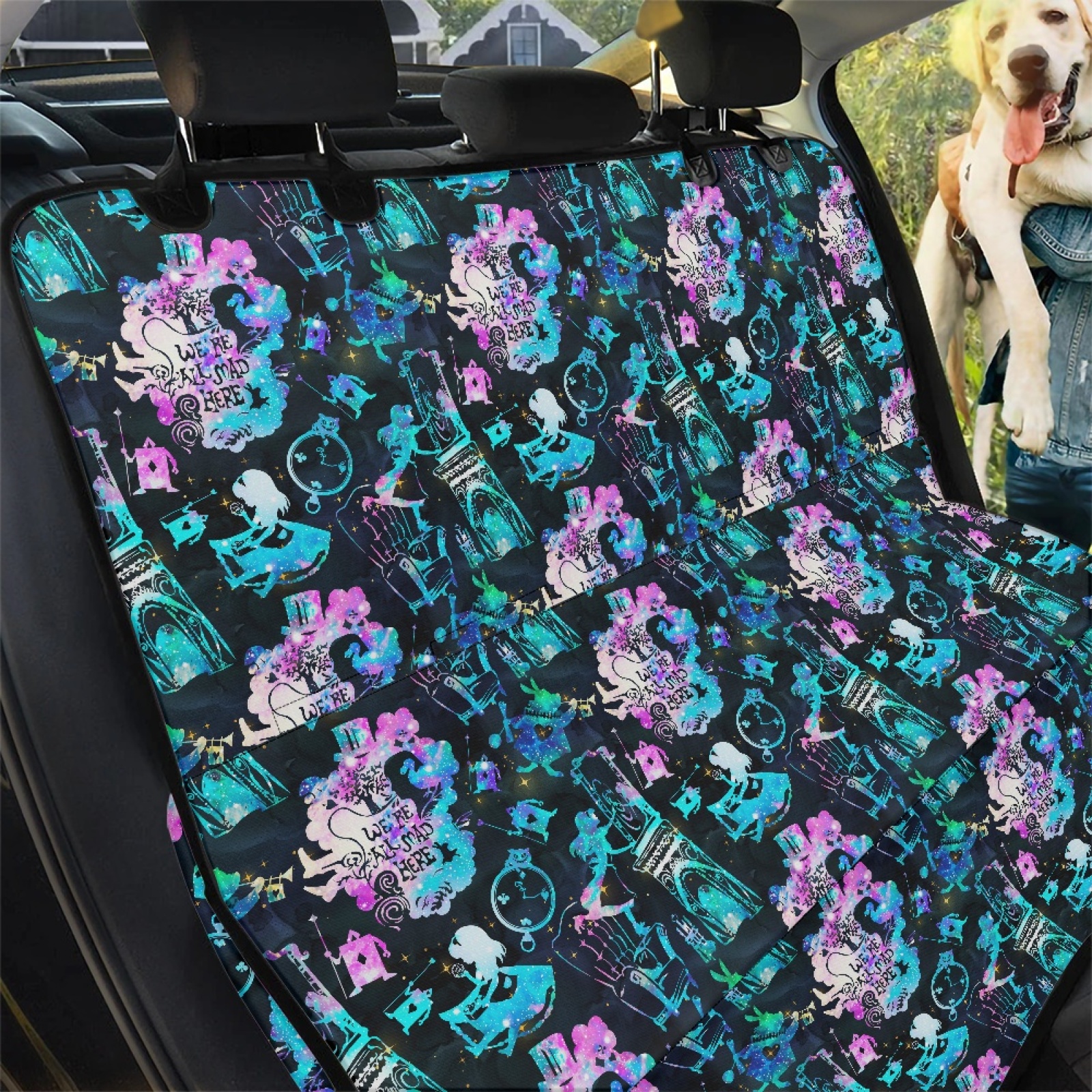 Car back seat pet mats