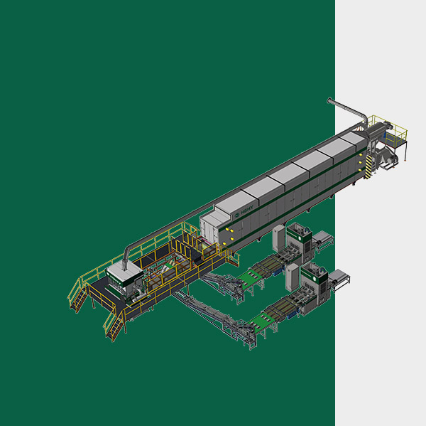 In-line Hotpress Egg Carton Machine