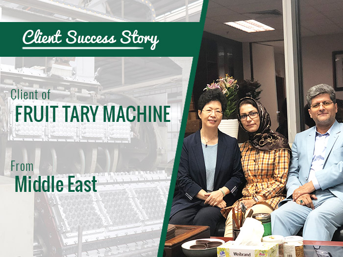 Client Success Story-FRUITTRAYMACHINE From Middle East