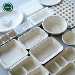 Máquina de vajilla desechable biodegradable en pulpa moldeada