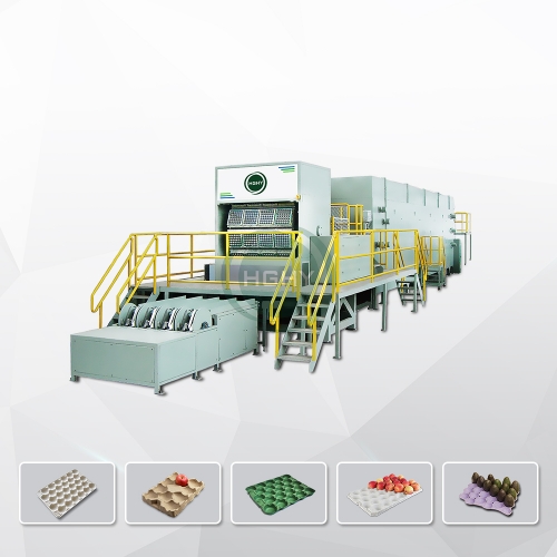 Automatic Rotary Egg Tray Making Machine