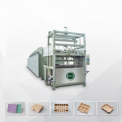 Автоматическая поршневая машина для производства яичных лотков