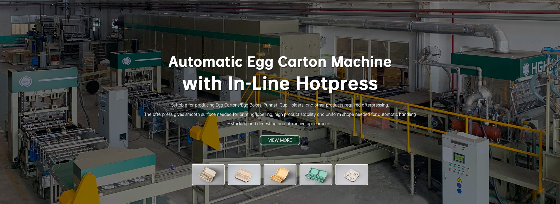 Egg Carton Machine