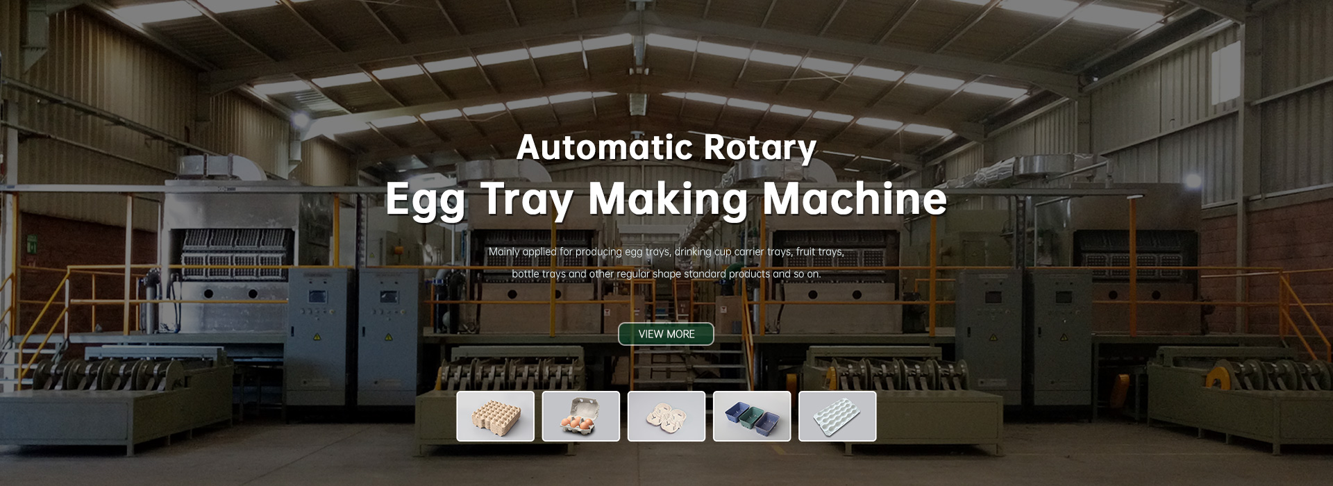 Egg Tray Making Machine