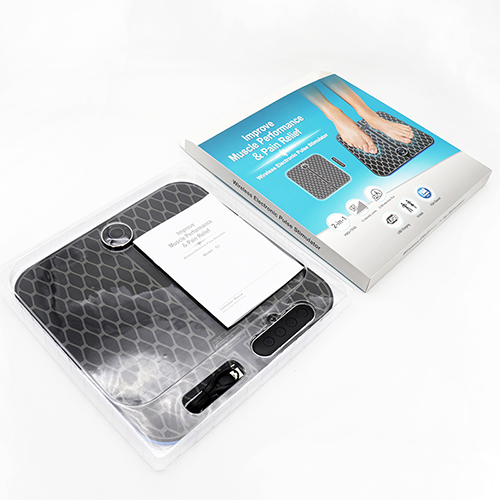 Electrical EMS foot massage mat for pain relief and improve blood circulation