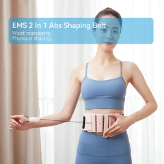 2 In 1 EMS Abdomen Shaping Massage belt for phsique shaping and waist fitness