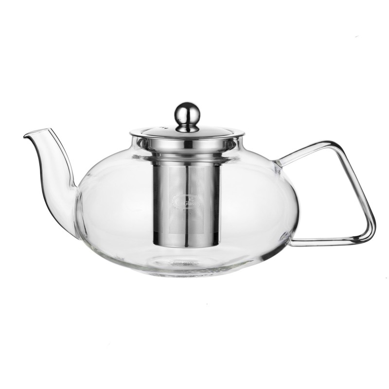 Glass Teapot with Removable Stainless Steel Infuser 40.6oz