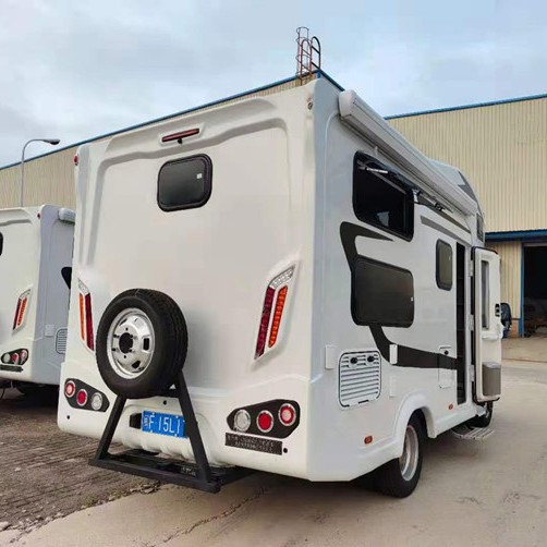 Class C RV's cabin upfitting box