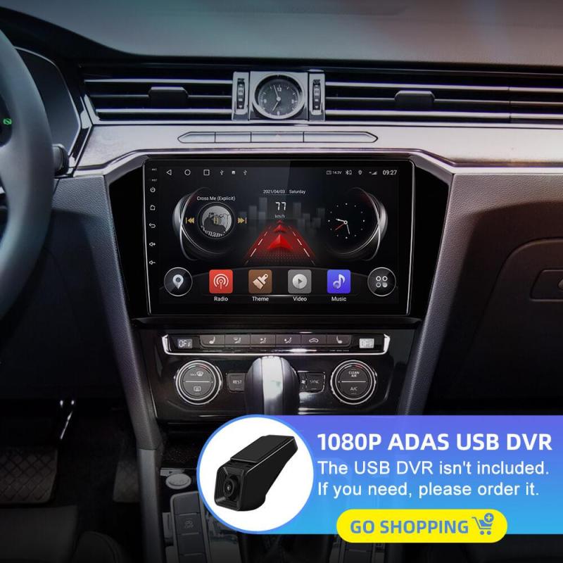 T72 QLED 4G Sim card Auto radio For VW/Volkswagen Passat B8 2015-