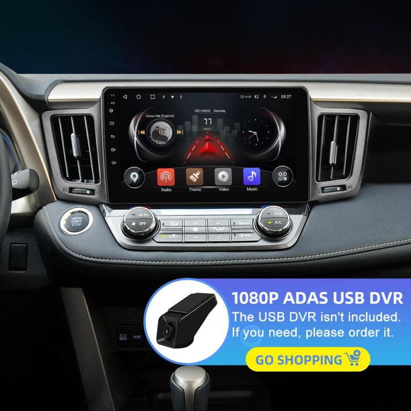 8 core Auto stereo Voice control 128G For Toyota RAV4 4 XA40 5 XA50 2012-2018