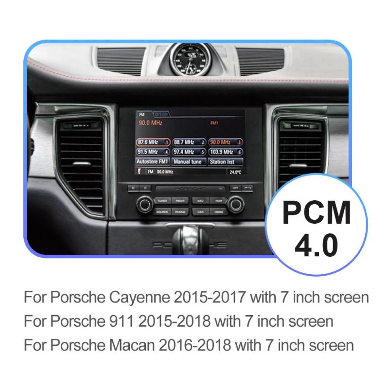 ISUDAR Apple Carplay adapter For Porsche/Panamera/Cayenne/Macan/Cayman/Boxster 911 718 Porsche PCM 4.0