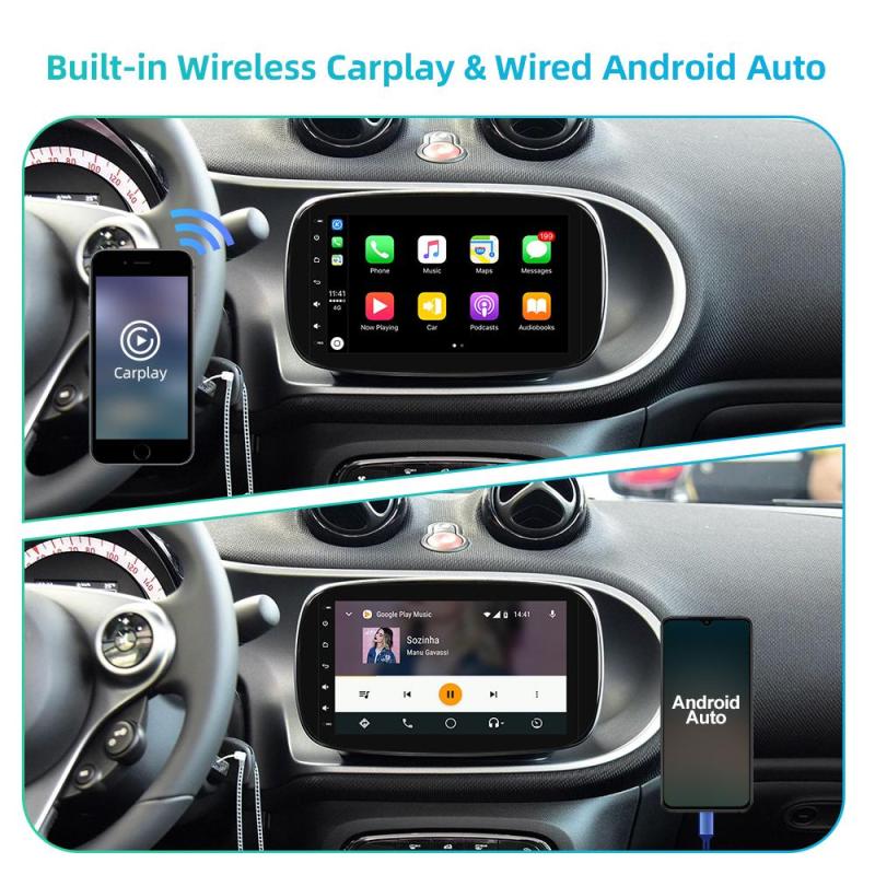 Isudar Android 11 Apple carplay Auto Radio For Mercedes/Benz/SMART 2016